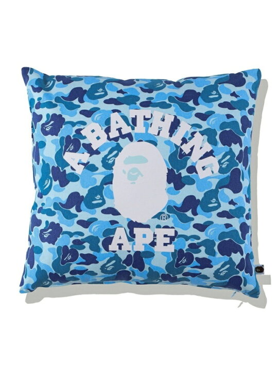 楽天市場】A BATHING APE ABC CAMO COLLEGE SQUARE CUSHION M ア 