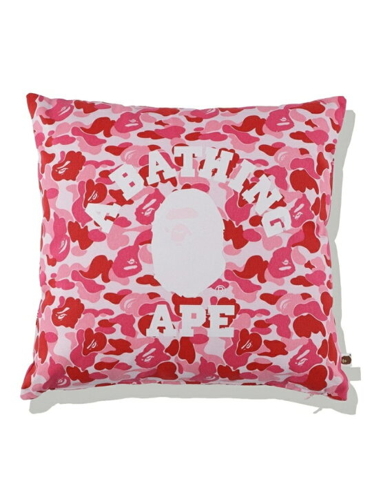 楽天市場】A BATHING APE ABC CAMO COLLEGE SQUARE CUSHION M ア 
