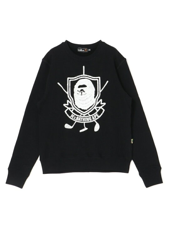 楽天市場】Mr. BATHING APE MR BATHING APE CREWNECK M ア ベイシング 