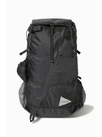 and wander ECOPAK 40L backpack アンドワンダー バッグ その他のバッグ ホワイト ブラック【送料無料】