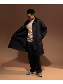 URBAN RESEARCH BUYERS SELECT 『別注』workahoLC*Barbour EXMOOR COAT ユーアールビーエス ジャケット・アウター ステンカラーコート ネイビー ベージュ【送料無料】