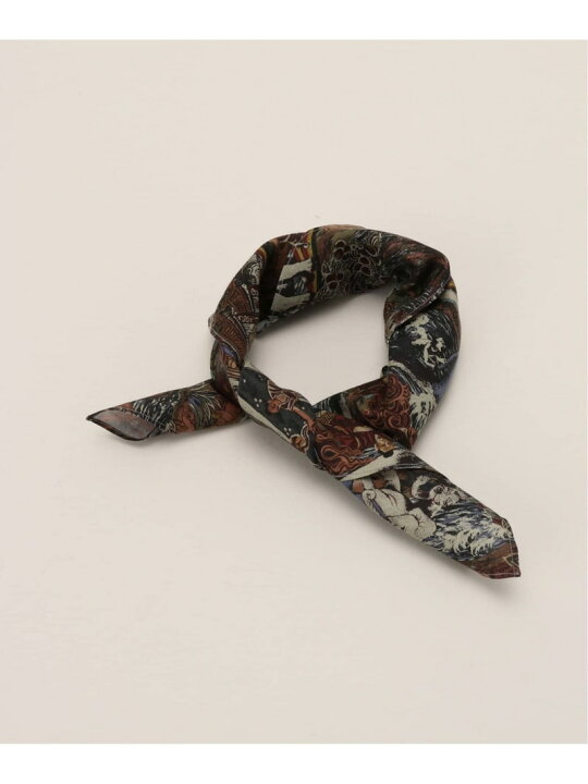 NICENESS BERZ シルクシフォン バンダナスカーフ - メルカリ NICENESS BERZ バンダナ スカーフ