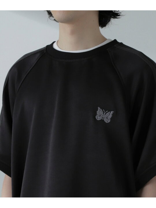 楽天市場】NANO universe Needles/別注 S/S Track Crew Neck Shirt 