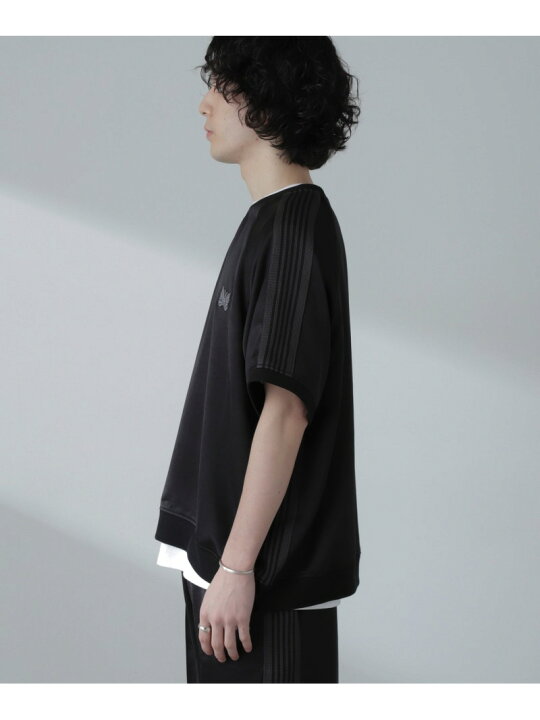 楽天市場】NANO universe Needles/別注 S/S Track Crew Neck Shirt 