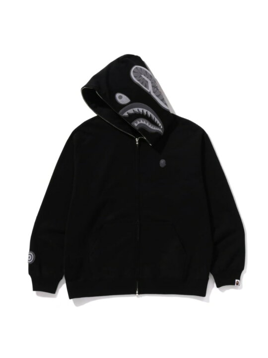 楽天市場】A BATHING APE APE HEAD ONE POINT SHARK ZIP HOODIE ア 