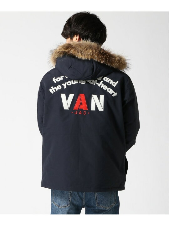 楽天市場】VAN (M)ダウンパーカー＜アーチロゴ＞ ヴァン ジャケット  