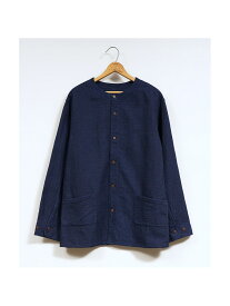 Nigel Cabourn 【公式】ナイジェル・ケーボン / MAN / ランチワーカーシャツ / RANC ナイジェル・ケーボン トップス シャツ・ブラウス カーキグリーン ブルー【送料無料】