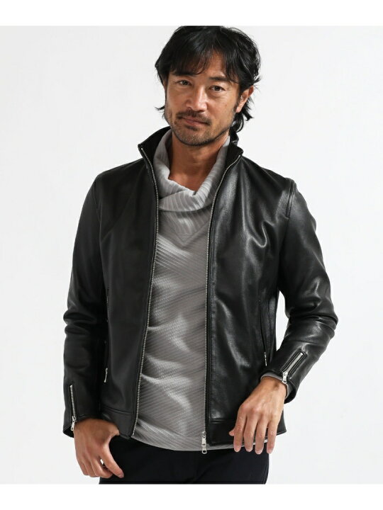 楽天市場】【SALE／25%OFF】TETE HOMME (M)ラムレザーシングル  