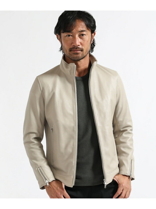 楽天市場】【SALE／25%OFF】TETE HOMME (M)ラムレザーシングル  