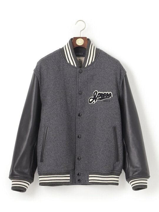 楽天市場】【SALE／30%OFF】J.PRESS メルトン カウレザー スタジャン 