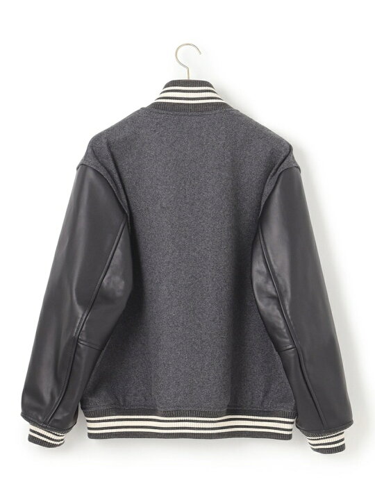 楽天市場】【SALE／70%OFF】J.PRESS メルトン カウレザー スタジャン 