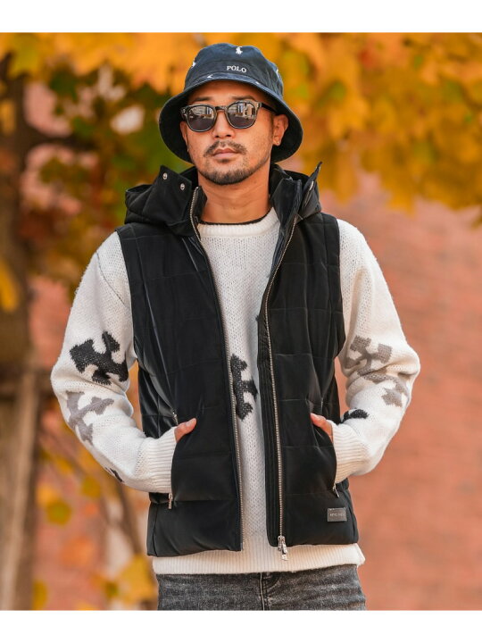 楽天市場】Retro Engine Retro Engine/(M)RTEG L/EX PU VEST アダムス 