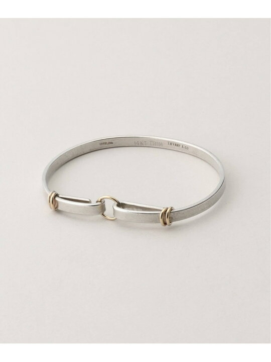 Tiffany&Co.】シルバー&14Kバングル 【公式通販】