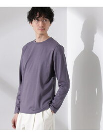 【SALE／30%OFF】NANO universe Anti Soaked(R)汗染み防止 クルーネックTシャツ 長袖 ナノユニバース トップス カットソー・Tシャツ グレー ホワイト ブラック【RBA_E】【送料無料】