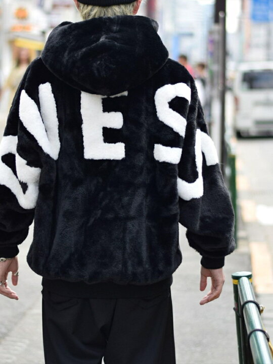 楽天市場】LHP ＜LHP別注＞GUESS/ゲス/ビッグロゴオーバーサイズファー  