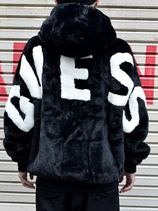 楽天市場】LHP ＜LHP別注＞GUESS/ゲス/ビッグロゴオーバーサイズファー 