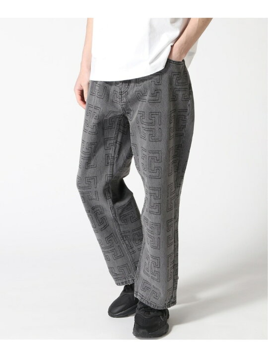 楽天市場】HUF MONOGRAM DENIM PANT HUF ハフ デニムパンツ ハフ 