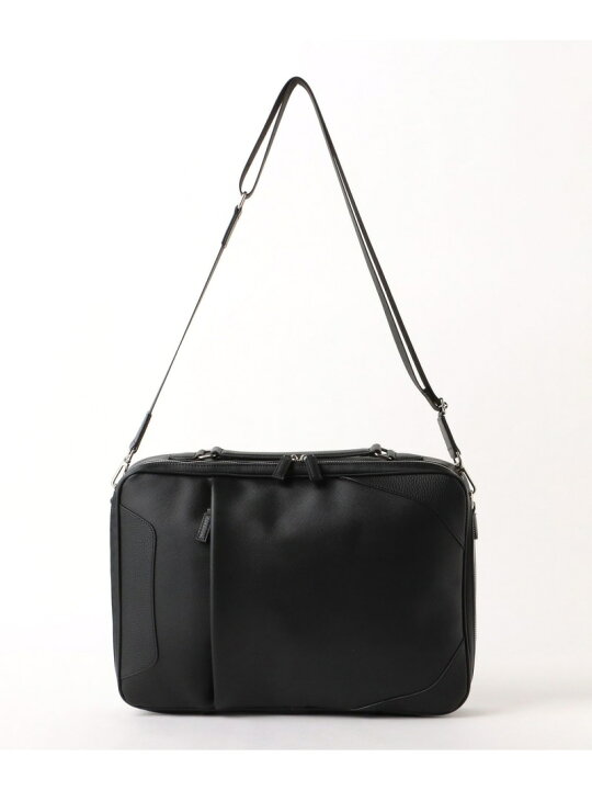楽天市場】BEAMS HEART MEN フェイクレザー 3WAY ブリーフバッグ(A4 