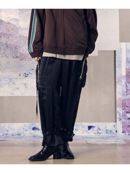 楽天市場】【SALE／30%OFF】MAISON SPECIAL Double Belt Two-Tuck 
