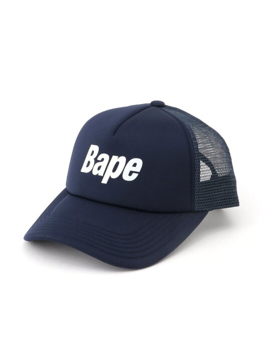 楽天市場】A BATHING APE BAPE LOGO MESH CAP -ONLINE EXCLUSIVE- ア 