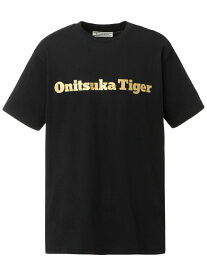 Onitsuka Tiger (U)【公式ショップ】LOGO TEE オニツカタイガー トップス カットソー・Tシャツ ブラック ホワイト【送料無料】