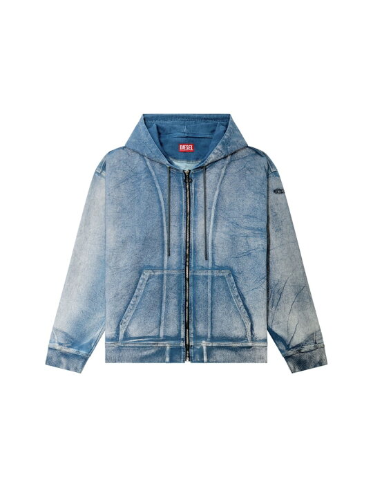 楽天市場】【SALE／40%OFF】DIESEL メンズ スウェット パーカー デニム 