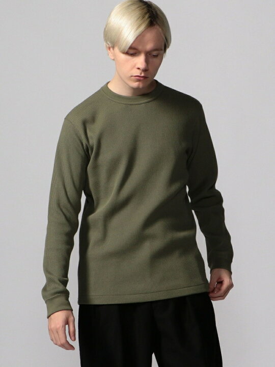 楽天市場】【SALE／30%OFF】TOMORROWLAND MEN スヴィンワッフル クルー 