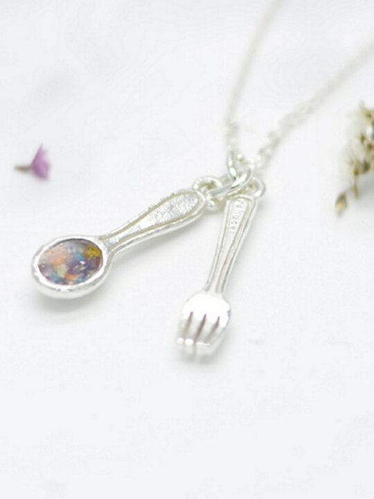 楽天市場】rehacer Flower Cutlery Necklace レアセル アクセサリー
