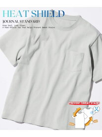 JOURNAL STANDARD 《予約》HEAT SHIELD / ヒート シールド 汗染み 防止 Tシャツ ジャーナル スタンダード トップス カットソー・Tシャツ グレー ブラック ブルー ピンク ホワイト【先行予約】*【送料無料】