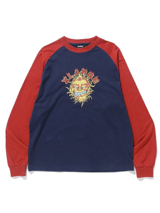 楽天市場】【SALE／50%OFF】XLARGE FLAME RAGLAN L/S TEE エクストラ 