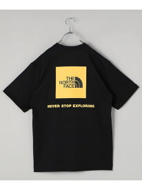 THE NORTH FACE S/S BC SQAR LOGO T/ショートスリーブバックスクエアロゴティー フリークスストア トップス カットソー・Tシャツ ホワイト ゴールド グレー ブラック【送料無料】