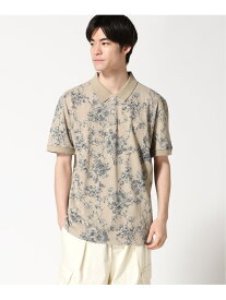 GUESS (M)SS Aop Overdye Polo ゲス トップス ポロシャツ ベージュ【送料無料】