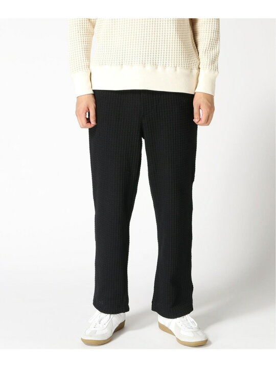 楽天市場】SEAGREEN (M)BIG WAFFLE STRAIGHT PANTS タトラスコンセプト 