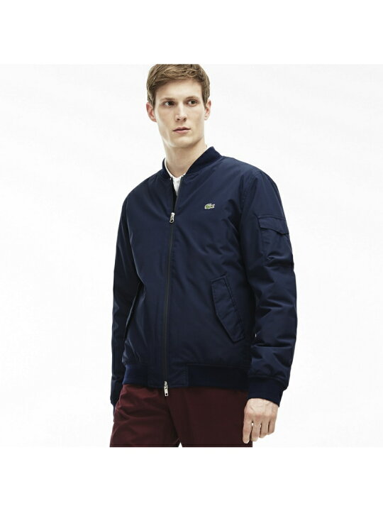 楽天市場】【SALE／30%OFF】LACOSTE (M)撥水加工ボンバージャケット 