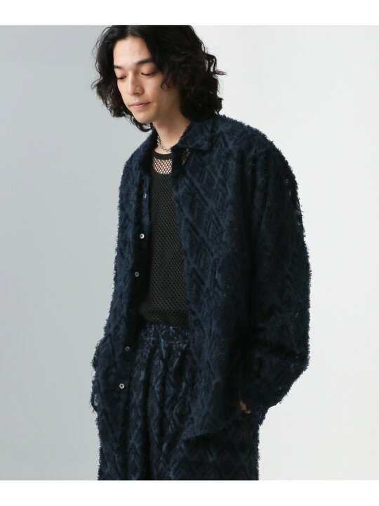 楽天市場】【SALE／28%OFF】HARE シアーシャギージャガードシャツ ハレ 