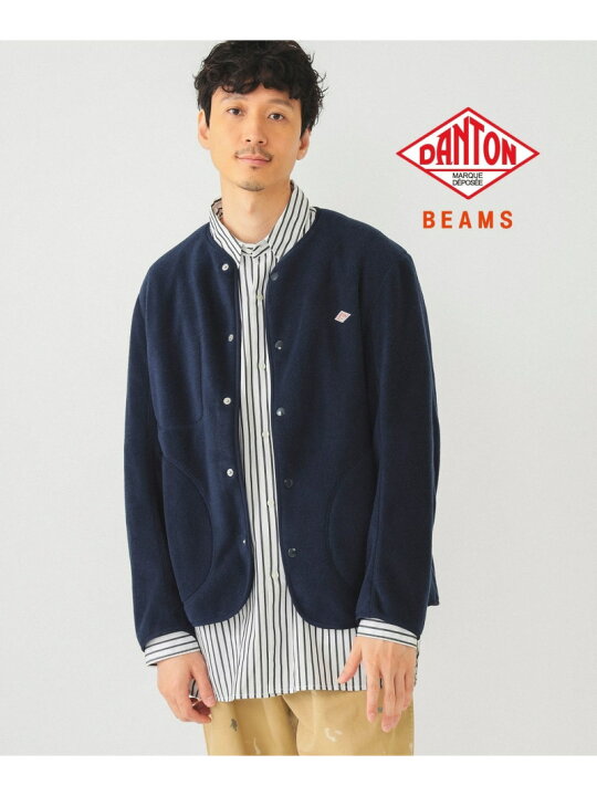 楽天市場】BEAMS 【4サイズ展開】DANTON / 別注 フリース ジャケット 