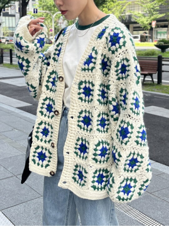 楽天市場】【SALE／46%OFF】CPCM ハンドニットクロシェカーデ シーピー 
