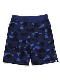 A BATHING APE COLOR CAMO SWEAT SHORTS M BAPEC ア ベイシング エイプ パンツ ジャージ・スウェットパンツ ネイビー パープル レッド【送料無料】