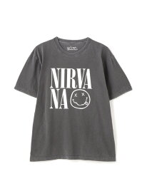 MANASTASH GOOD ROCK SPEED*MANASTASH(グッドロックスピード)別注NIRVANAコラボ マナスタッシュ トップス カットソー・Tシャツ ブラック【送料無料】