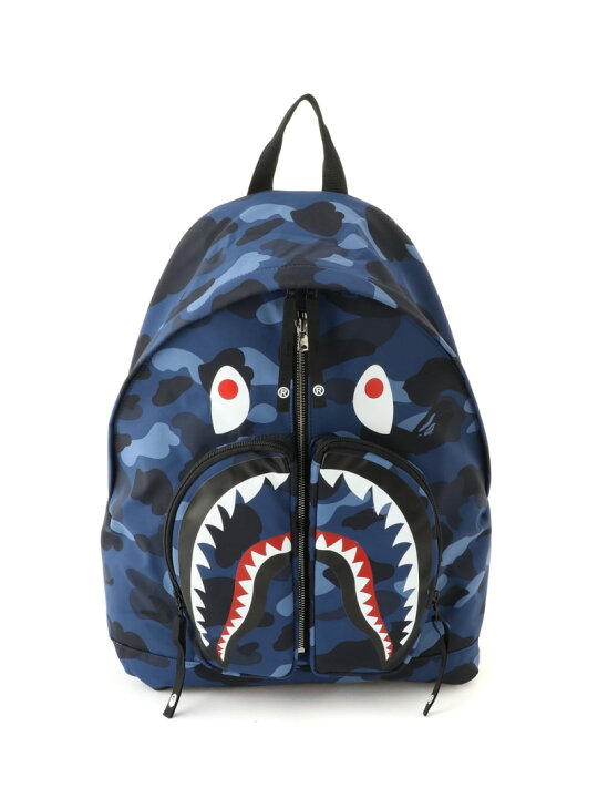 楽天市場】A BATHING APE (M)COLOR CAMO SHARK DAYPACK M ア 