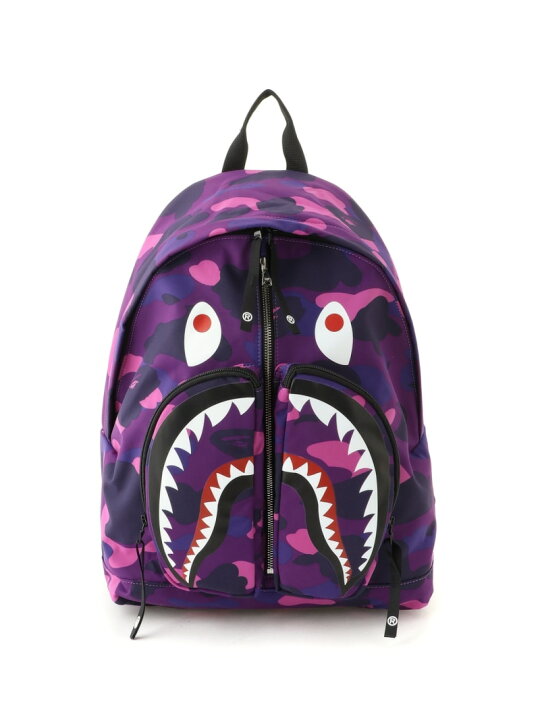 楽天市場】A BATHING APE (M)COLOR CAMO SHARK DAYPACK M ア