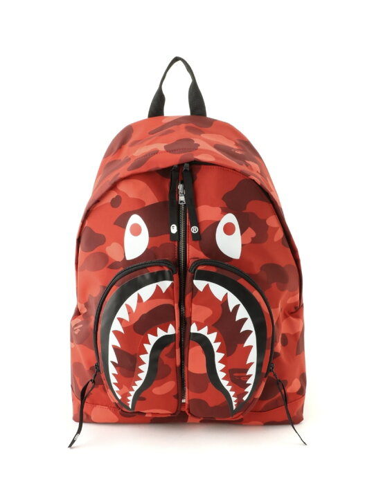 楽天市場】A BATHING APE (M)COLOR CAMO SHARK DAYPACK M ア 