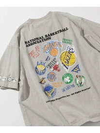【SALE／45%OFF】NBA NBA ランダム チーム バックロゴTEE 25SS フリークスストア トップス カットソー・Tシャツ ベージュ ネイビー ブラック【RBA_E】