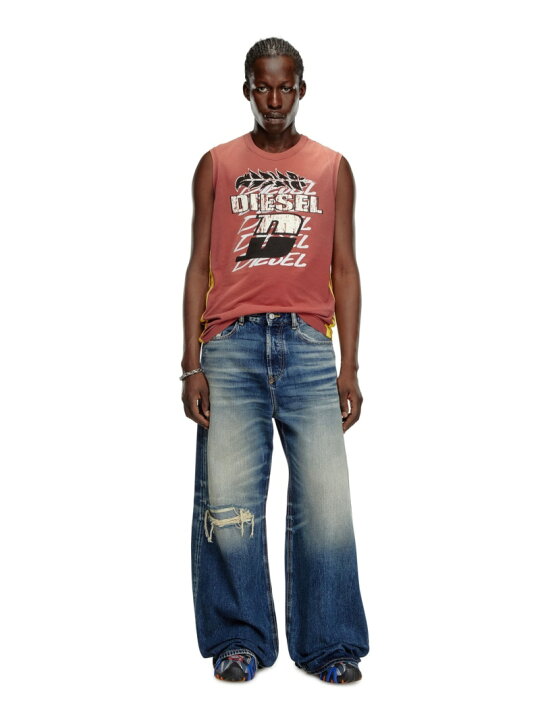 楽天市場】DIESEL メンズ デニム ルーズ ストレート D-RISE L.30  