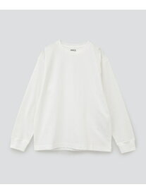 CONVERSE TOKYO 【STANDARD SERIES】ORGANIC COTTON BASIC TEE (LONG SLEEVE) コンバーストウキョウ トップス カットソー・Tシャツ ホワイト【送料無料】