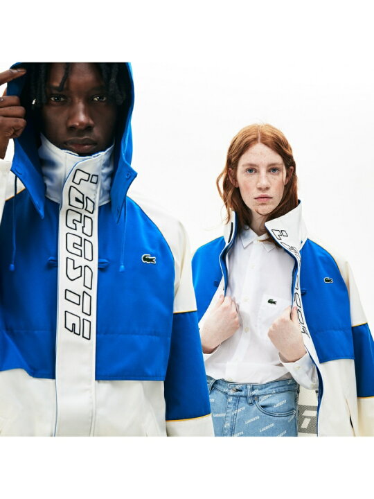 楽天市場】【SALE／50%OFF】LACOSTE キャンバスマリンジャケット 