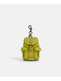 COACH OUTLET 【公式】ミニ ワーナー バックパック バッグ チャーム コーチ　アウトレット ファッション雑貨 チャーム・キーチェーン グリーン【送料無料】