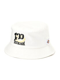 【SALE／20%OFF】Dickies DICKIES/(U)DK 100th LOGO BUCKET HAT ハンドサイン 帽子 ハット ブラック ブラウン ホワイト【RBA_E】