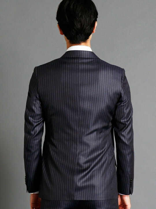 楽天市場】【SALE／60%OFF】MONSIEUR NICOLE ストライプ柄スーツ 