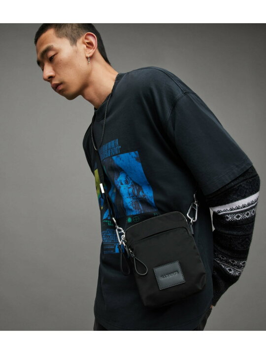 楽天市場】【SALE／30%OFF】ALLSAINTS (M)FALCON POUCH オールセインツ  